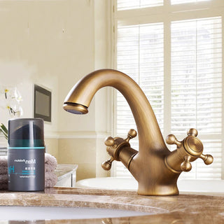 Haydee - Vintage Dual Handle Hot/Cold Mixer Basin Tap