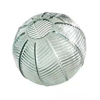 Auora - Leaf Pattern Nordic Glass Hanging Ball Lamp
