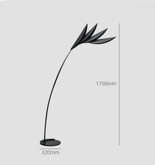 Flamingo - Designer Leaf Shaped Minimalist Floor Lamp