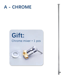 Corrinne - Brass Modern Ceiling Mounted Bathroom Tap