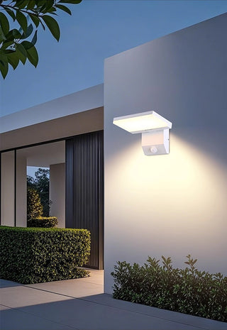 Jase - IP65 Waterproof Motion Sensor Auto On/Off Wall Light with Adjustable Angle