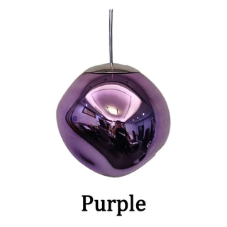 Zofia - Modern Hanging Round Coloured Glass Hanging Pendant Ceiling Light