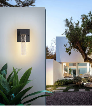 Jesstin - Crystal IP65 Outdoor Wall Sconce