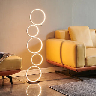 Lyon - LED Multi Tier Circle Floor Lamp