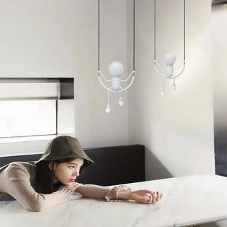 Harare - LED Designer Swing or Spider Modern metal Ceiling Light