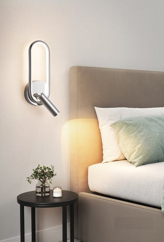 Cris - Modern Adjustable Ring LED Wall Reading Light