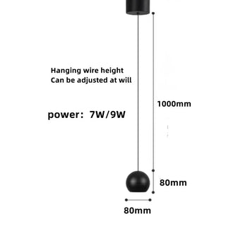 Colesberg - Small Round Ball Modern Hanging Pendant Ceiling Light