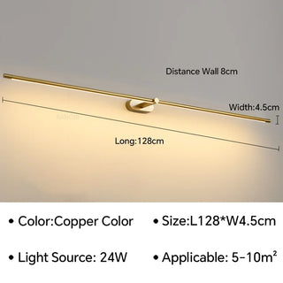 Vernon - Modern LED Thin Wall Light Bar