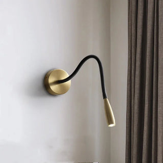 Cassi - Modern Flexible Gold Wall Reading Light