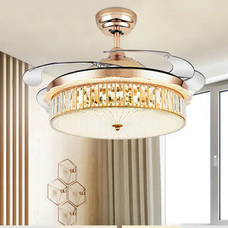 Olesia - 42inch Chandelier Remote Control Ceiling Fan