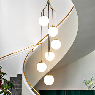 Evie - Modern Hanging Ball Ceiling Chandelier