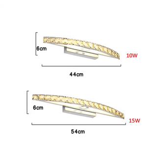 Joslyn - Modern Bathroom Over Mirror Light Bar