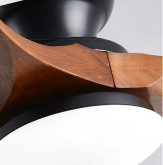 Belisario - 42/52Inch 3 Blade Brown Ceiling Fan with LED Light