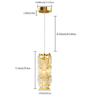 Rebecca - Crystal Hanging Pendant Light