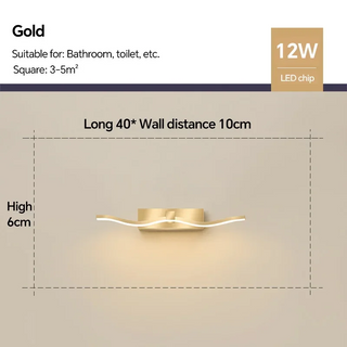 Tracy - Modern Golden LED Decor Lighting Fixture
