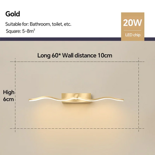 Tracy - Modern Golden LED Decor Lighting Fixture