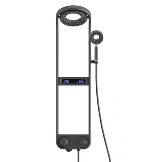 Cosima - Round Head Thermostatic Shower Set Mini Handheld Included