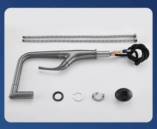 Gilles - Pull Out Modern Water Filter Crane Single Handle Mixer Kitchen Tap