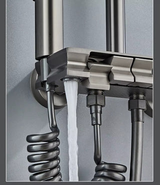 Alper  - Digital Waterfall Shower System Set Thermostatic