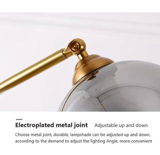 Jeanette - Modern Glass Orb Table Lamp