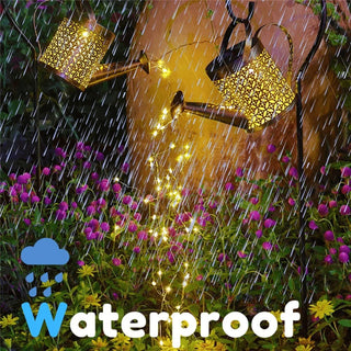 Cleora - Solar Watering Can Outdoor Floor Light