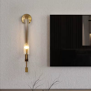 Colette - Modern Gold Glass Wall Light