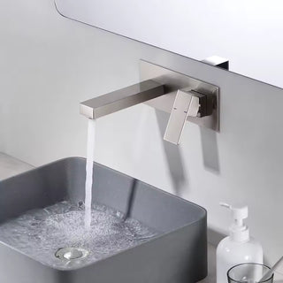 Nicklas - Modern Single Handle Wall Mounted Basin Tap