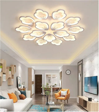 Berbera - Modern Flower Leaf Chandelier