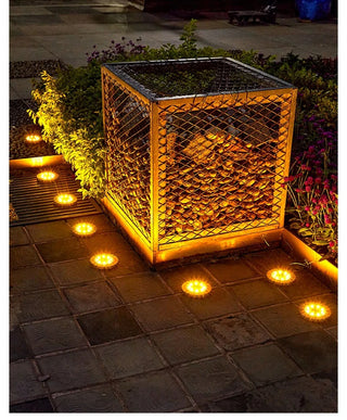 Erasmo - Solar Powered Ground Buried  Waterproof LED Lights