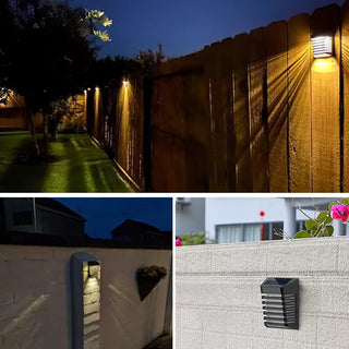 Gerens - Solar Garden Outdoor LED Down Wall Light