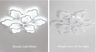 Berbera - Modern Flower Leaf Chandelier