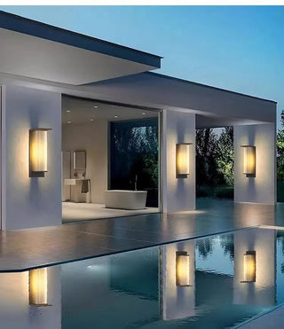 Rhosyn - Modern Simple Outdoor Waterproof Solar Wall Lights