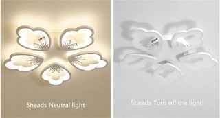 Berbera - Modern Flower Leaf Chandelier