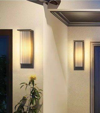 Rhosyn - Modern Simple Outdoor Waterproof Solar Wall Lights