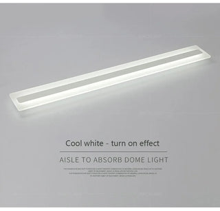 Gabiley - Wooden LED Modern Rectangular Ceiling Light Bar