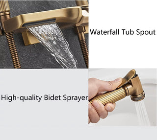 Bradley - Antique Thermostatic Digital Display Waterfall Shower Set