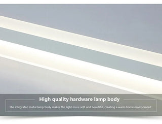 Gabiley - Wooden LED Modern Rectangular Ceiling Light Bar