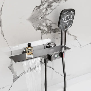 Mette - Wall Mounted Modern Bathtub Shower Set