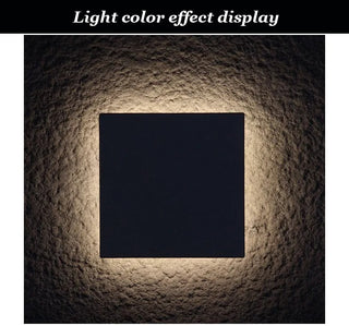 Llewella - Outdoor LED Rectangle/Round Modern Wall Light