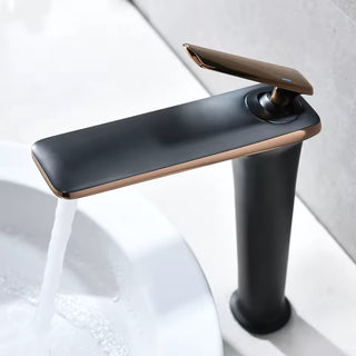 Demyan - Modern Single Hole Single Handle Brass Vessel Bathroom Sink Faucet