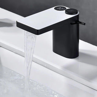 Markita - LED Display Black & White Smart Basin Tap
