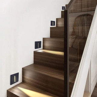 Marc - Narrow Beam Night Light Flush Mounted 3W LED Step Wall Lamp Fixture
