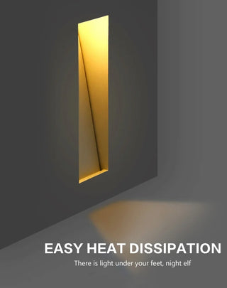 Emmeline - Recessed LED Frameless Downlight Step Wall Light