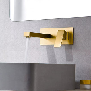 Nicklas - Modern Single Handle Wall Mounted Basin Tap