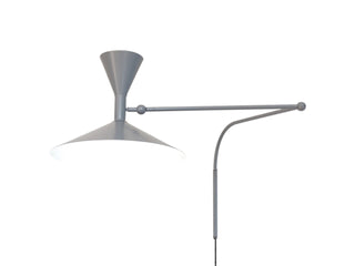 Dashiell - Designer Metal Trumpet Swing Arm Sconce Lamp