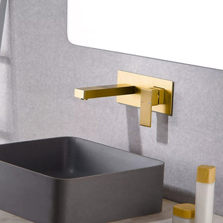 Nicklas - Modern Single Handle Wall Mounted Basin Tap