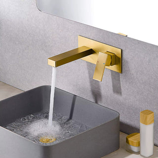 Nicklas - Modern Single Handle Wall Mounted Basin Tap