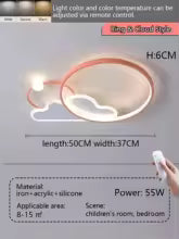 Reya - Children's Room Crown Bedroom LED Ceiling Light