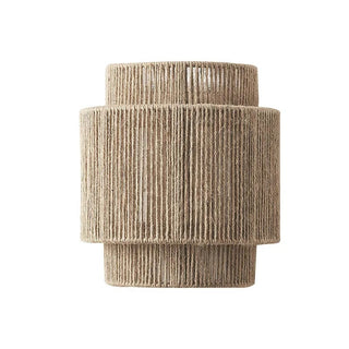 Croix - Japanese Retro Rattan Hemp Weaving Wall Lamp