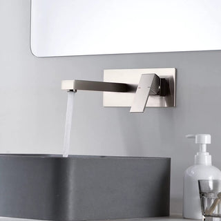 Nicklas - Modern Single Handle Wall Mounted Basin Tap